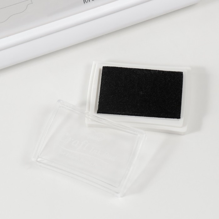 Фоторамка пластик на 2 фото 7,5х10 см с штемп.подушкой Фоторамка пластик на 2 фото 7,5х10 см с штемп.подушкой "Малыш" белая 22х27 см