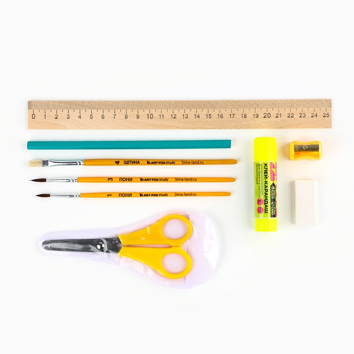 Набор первоклассника в папке для уроков труда 18 предметов &laquo;1 сентября: Папка отличника&raquo;