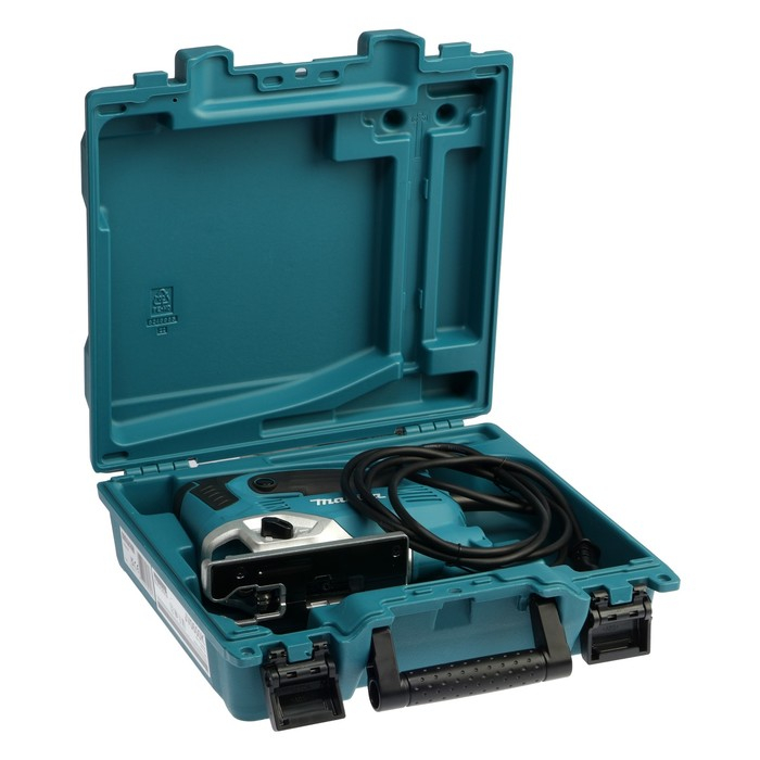 Лобзик Makita JV0600K, 650 Вт, 500-3100 об/м, 3 режима, ход 23 мм, рез 90 мм Лобзик Makita JV0600K, 650 Вт, 500-3100 об/м, 3 режима, ход 23 мм, рез 90 мм