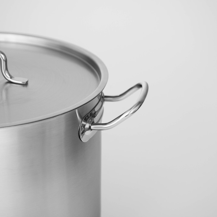 Кастрюля &laquo;Общепит&raquo;, 15 л, d=30 см, h=22 см, капсульное дно, индукция