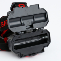 Фонарь налобный аккумуляторный "Мастер К", 3 режима, от USB, 5 х 8 см