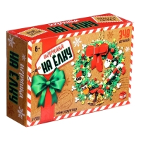 Конструктор &laquo;Игрушка на елку. Новогодний венок&raquo;, 348 деталей, 6+