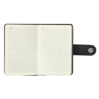 Ежедневник недатированный А6, 120 листов в клетку, тонированный срез, с хлястиком, обложка ПВХ, МИКС Ежедневник недатированный А6, 120 листов в клетку, тонированный срез, с хлястиком, обложка ПВХ, МИКС