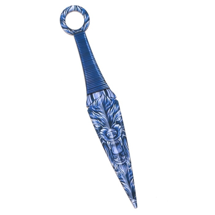 Деревянное оружие, детское сувенирное &laquo;Волк&raquo;, нож кунай, 26 х 4 см