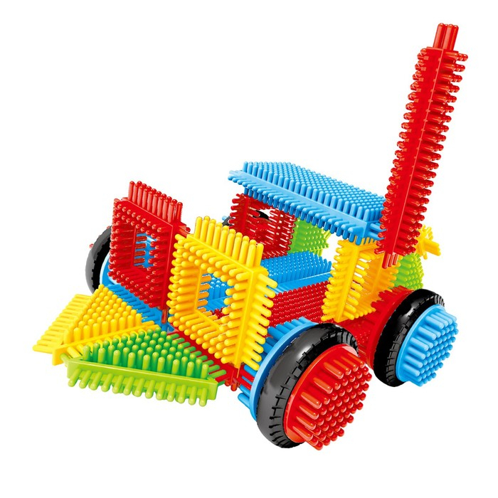 Конструктор игольчатый BRISTLES &laquo;Огромный дом&raquo;, 112 деталей