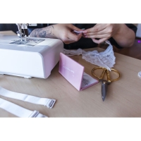 Игольница магнитная, 11 &times; 6,5 см, цвет светло-розовый