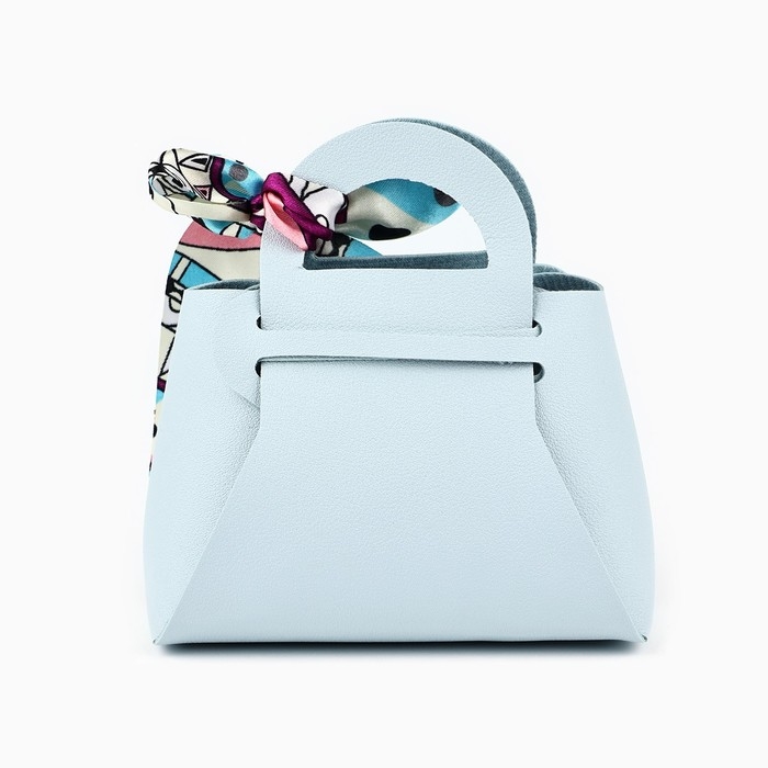 Сумочка подарочная &laquo;Голубая&raquo;, 12 х 13 х 5.5 см