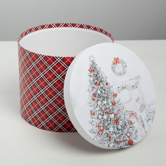 Набор подарочных коробок 5 в 1 &laquo;Скандинавские узоры&raquo;, 13 х 14‒19.5 х 22 см, Новый год