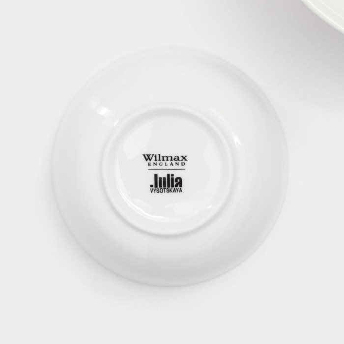 Набор салатников фарфоровых Wilmax &laquo;Юлия Высоцкая&raquo;, 7 предметов: салатник большой d=20 см, салатники малые d=12 см, цвет белый