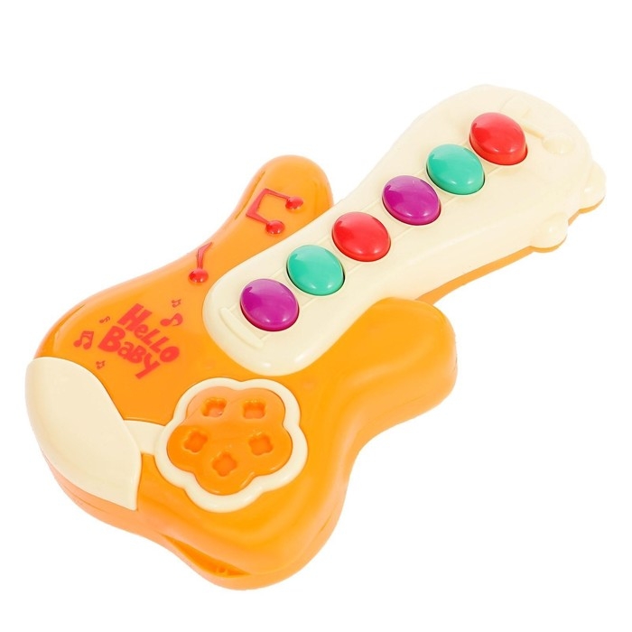 Музыкальная игрушка «Гитара», звук, МИКС Музыкальная игрушка «Гитара», звук, МИКС