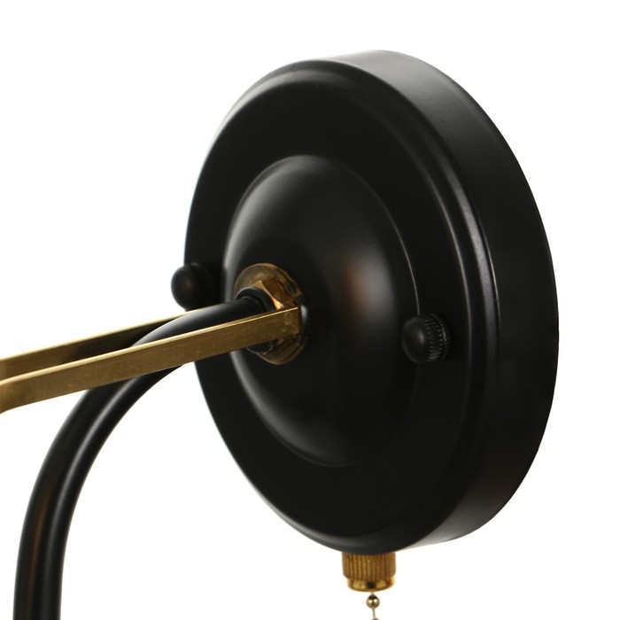 Бра Бра "Кэган" E27 40Вт черный 12х24х23 см