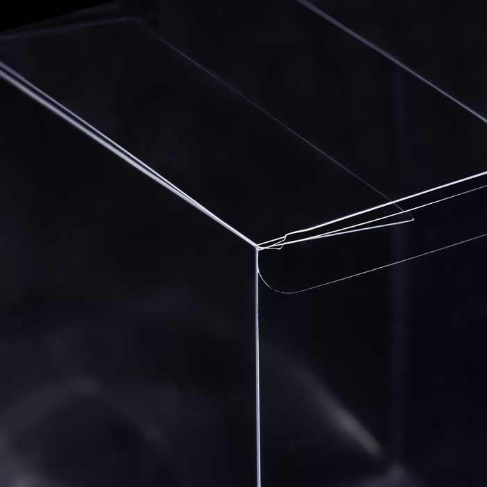 Складная коробка из PVC 12 x 12 x 15 см Складная коробка из PVC 12 x 12 x 15 см