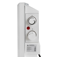 Обогреватель конвекторный Luazon LКO-02, напольный, 1000 Вт, 18 м&sup2;, 2 режима, белый