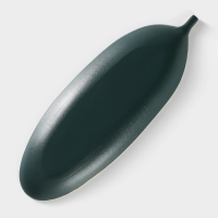 Блюдо для фруктов Доляна &laquo;Тропикана&raquo;, 40,5&times;14,5 см, цвет зелёный