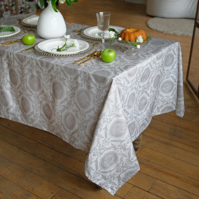 Скатерть "Этель" Classicism 146х220см, 100% хлопок, саржа 190 г/м2