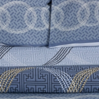 Постельное бельё Этель 1,5 сп &laquo;Бесконечность&raquo; 143х215 см, 150х214 см, 70х70 см -2 шт