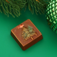 Новый год. Шоколадная мини-плитка «Ёлка», 12 г Новый год. Шоколадная мини-плитка «Ёлка», 12 г