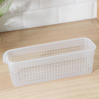 Корзина для хранения Доляна, 37,5&times;10,5&times;12 см, цвет прозрачный