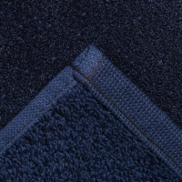 Полотенце махровое Этель цвет тёмно-синий 30х60см, 350 г/м2, 70% хлопок,30% бамбук