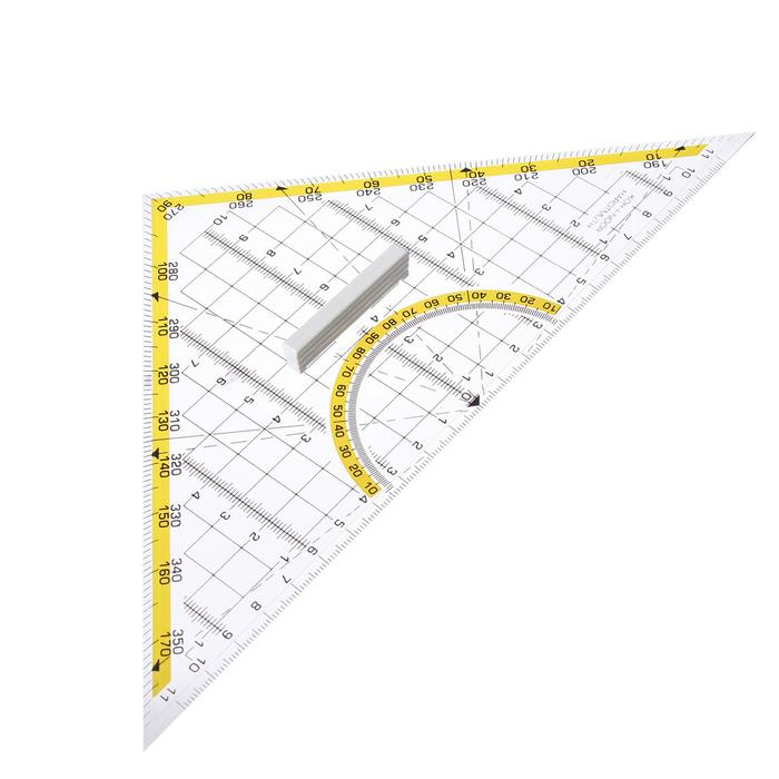 Треугольник 45 градусов с держателем K-I-N