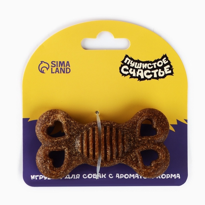 Игрушка для собак жевательная со ароматом корма «Крабик», 9.5 х 5 см Игрушка для собак жевательная со ароматом корма «Крабик», 9.5 х 5 см