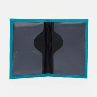 Обложка для паспорта, цвет бирюзовый Обложка для паспорта, цвет бирюзовый