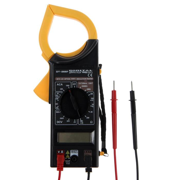 Токовые клещи ТУНДРА, 266F, ACV/DCV, ACA, 200-2М&Omega;, изоляции 20-2000M&Omega;, прозвон
