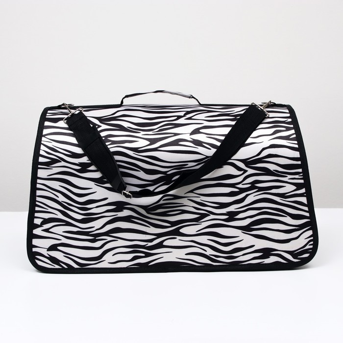 Сумка-переноска для животных "Белый тигр", размер L, 53 х 21 х 29 см