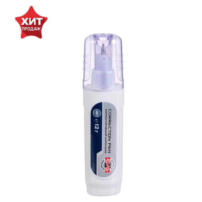 Корректор-ручка 12 мл Корректор-ручка 12 мл "Koh-I-Noor" металлический наконечник, флакон, морозостойкий
