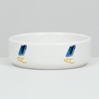 Миска керамическая для грызунов "На стиле" 80 мл 8,5 х 3 см Миска керамическая для грызунов "На стиле" 80 мл 8,5 х 3 см