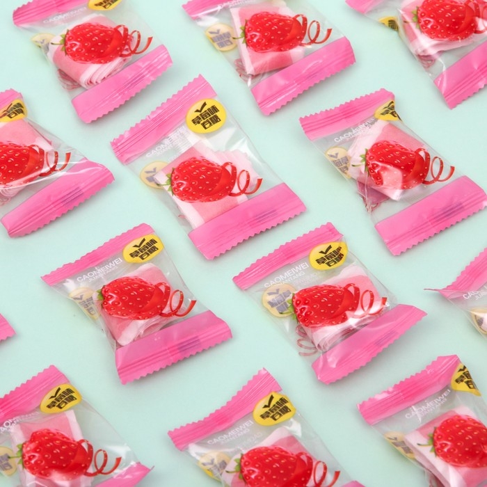 Мармелад жевательный со вкусом клубники, 250 г