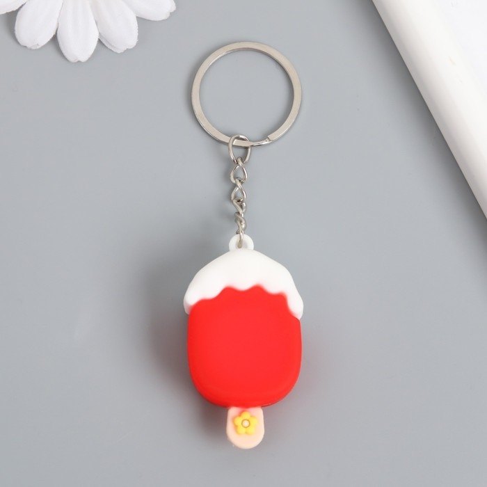 Брелок резина Брелок резина "Фруктовое эскимо с глазурью" МИКС 5,2х2,8х2 см