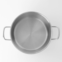 Кастрюля из нержавеющей стали Hanna Knövell с крышкой, 7 л, d=24 см, h=15,5 см, толщина стенки 0,6 мм, индукция Кастрюля из нержавеющей стали Hanna Knövell с крышкой, 7 л, d=24 см, h=15,5 см, толщина стенки 0,6 мм, индукция