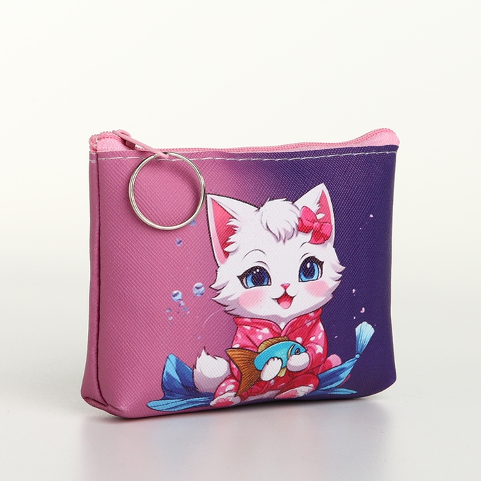 Кошелёк детский на молнии &laquo;Выбражулька&raquo;, цвет МИКС