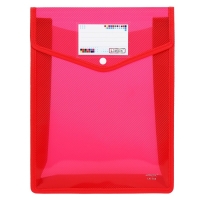 Папка-конверт на кнопке А4, 500 мкр, с расширением, вертикальная, карман для визиток, МИКС Папка-конверт на кнопке А4, 500 мкр, с расширением, вертикальная, карман для визиток, МИКС