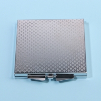 Зеркало складное, 6 &times; 6 см, цвет серебристый