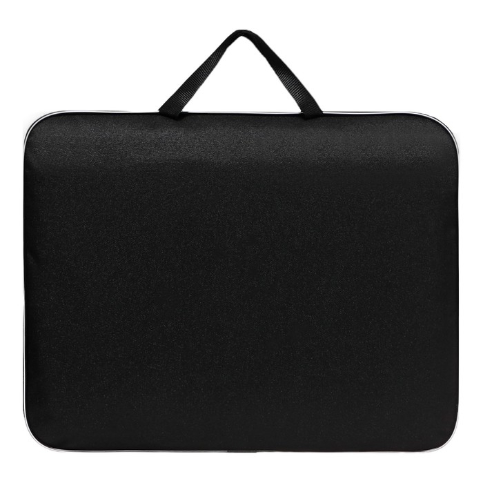 Папка для чертежей и рисунков А3, 470 х 350 х 20 мм, с ручками, текстильная, Calligrata "Клетка"