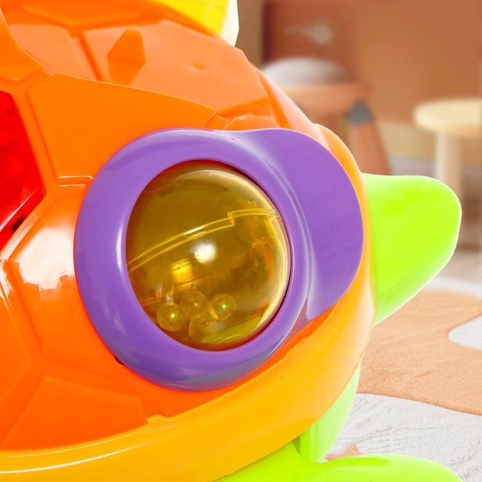 Каталка музыкальная &laquo;Черепашки&raquo;, световые, звуковые эффекты, работает от батареек