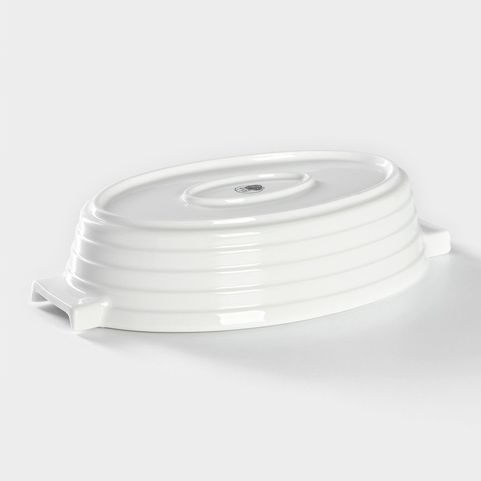 Форма для выпечки из жаропрочной керамики BellaTenero, 1,2 л, 28,4×16,3×6,2 см, цвет белый Форма для выпечки из жаропрочной керамики BellaTenero, 1,2 л, 28,4×16,3×6,2 см, цвет белый