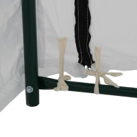 Мини-теплица, 1,25 &times; 1,4 &times; 1,15 м, стальной каркас d = 16 мм, спанбонд 60 г/м&sup2;