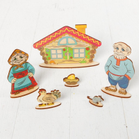 Кукольный театр сказки на столе &laquo;Курочка Ряба&raquo;