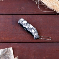 Нож складной "Черепа" 14см, клинок 66мм/1мм Нож складной "Черепа" 14см, клинок 66мм/1мм