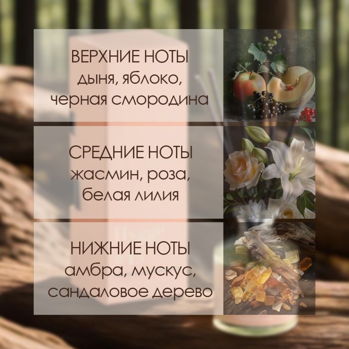 Диффузор ароматический Hygge #15 Сандаловое дерево 100 мл