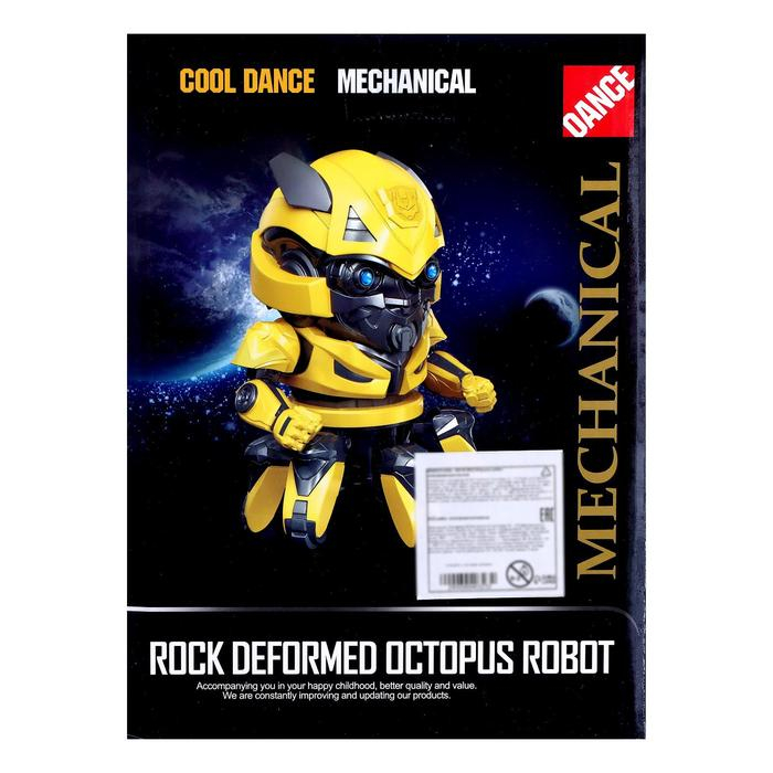 Робот &laquo;Паук&raquo;, световые и звуковые эффекты, работает от батареек