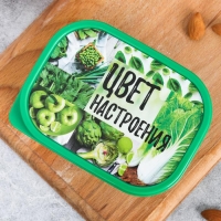 Ланч-бокс &laquo;Цвет настроения зелёный&raquo;, 0.5 л