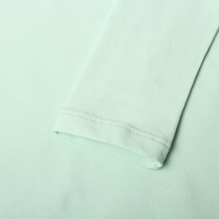 Лонгслив для девочки, цвет мята, рост 164 см