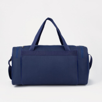 Сумка спортивная на молнии, 4 наружных кармана, длинный ремень, средний размер, цвет синий Сумка спортивная на молнии, 4 наружных кармана, длинный ремень, средний размер, цвет синий