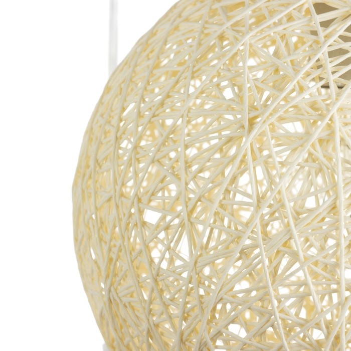 Светильник BayerLux "Ротанг" 5хЕ27 40Вт бежевый 35х35х35-150см