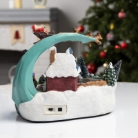 Светодиодная фигура «Площадь с фонтаном» 23 × 19 × 16 см, полистоун, батарейки АААх2 (не в комплекте), свечение мульти Светодиодная фигура «Площадь с фонтаном» 23 × 19 × 16 см, полистоун, батарейки АААх2 (не в комплекте), свечение мульти