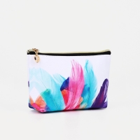 Косметичка на молнии, цвет белый Косметичка на молнии, цвет белый